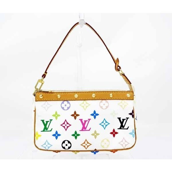 Louis Vuitton pouch accessory Multicolor White Bron - Picture 1 of 3